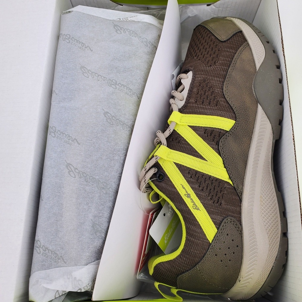 Eddie Bauer Thielsen Trail W Womens 10 Wide Olive Lime Punch Hiking Sneaker New - Picture 7 of 8